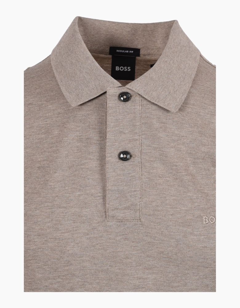Boss Black PALLAS POLO OPEN BROWN