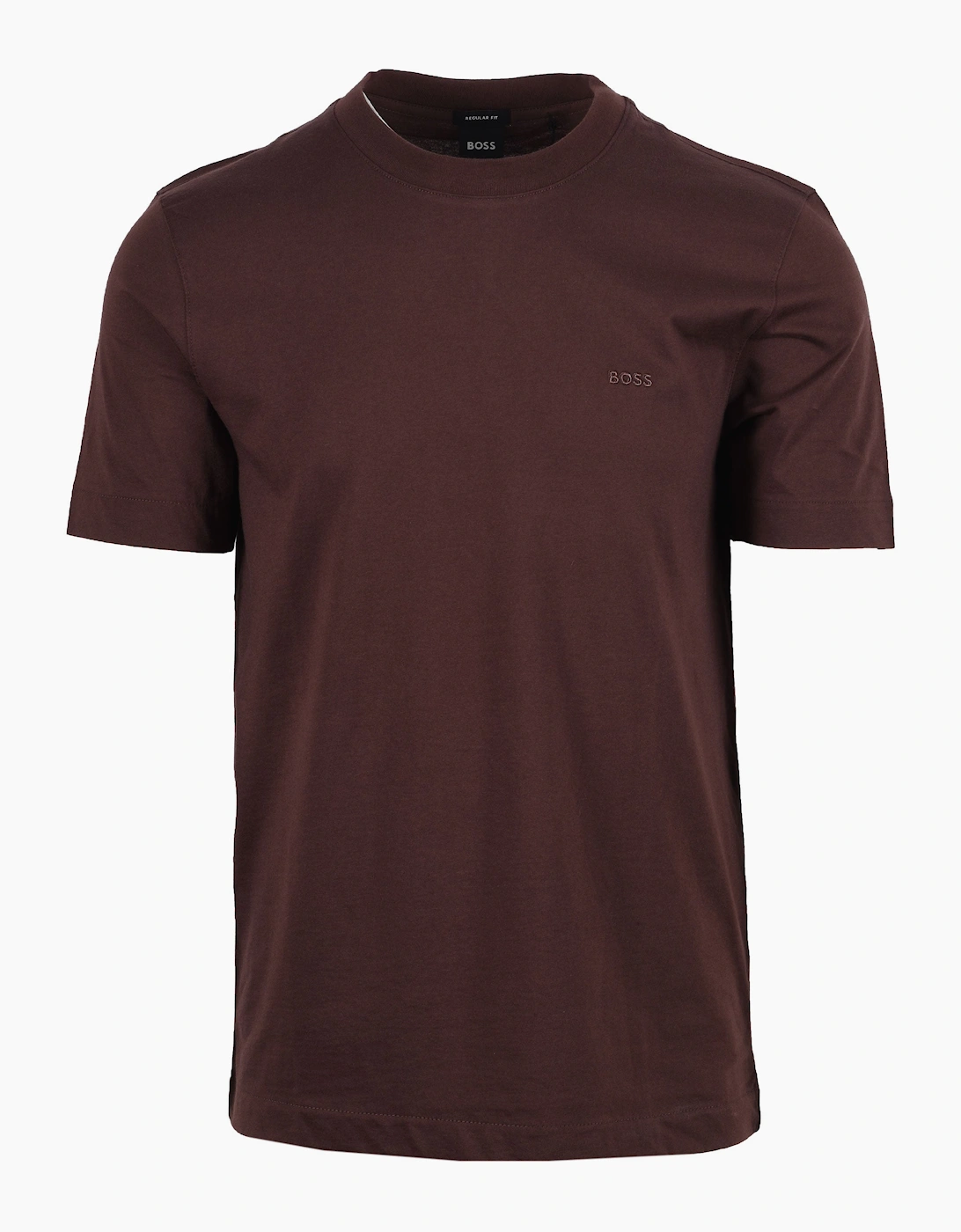 Boss Black THOMPSON 01 T-SHIRT DARK BROWN