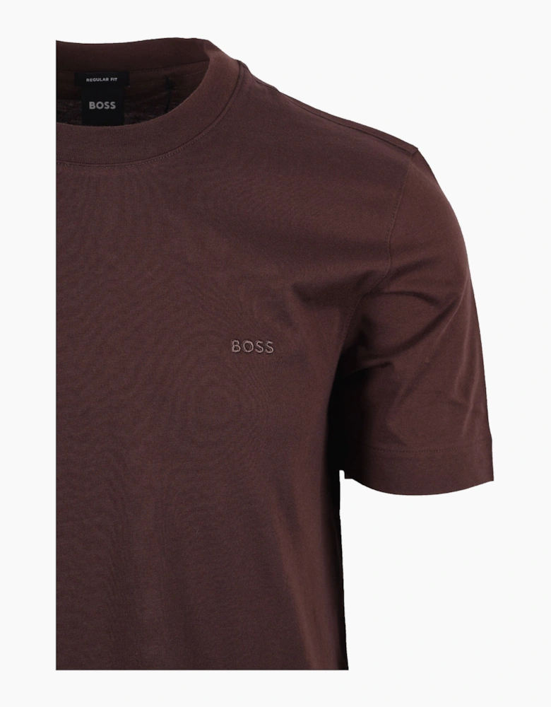 Boss Black THOMPSON 01 T-SHIRT DARK BROWN