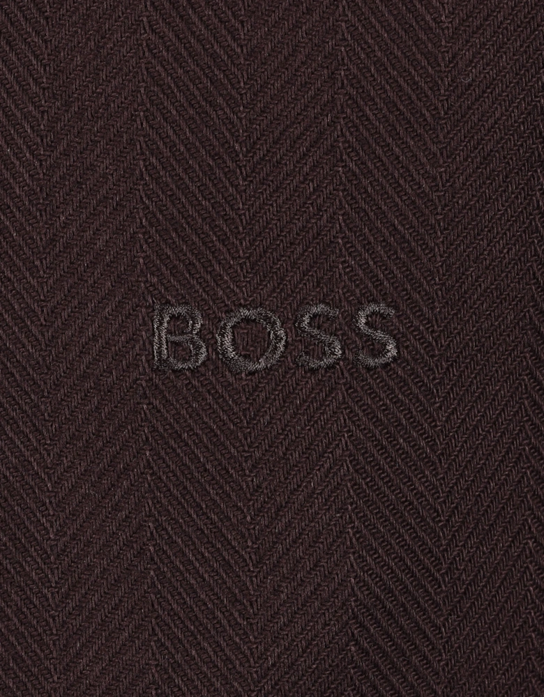 Boss Orange RICOPLUS SHIRT DARK BROWN