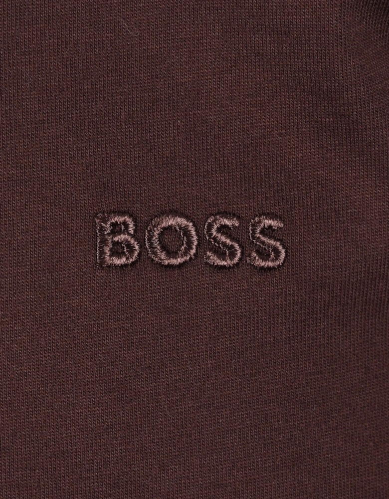 Boss Black THOMPSON 01 T-SHIRT DARK BROWN