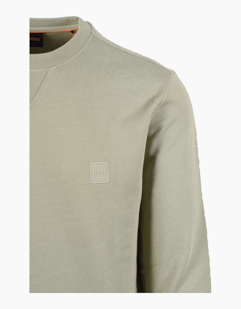 Boss Orange WESTART SWEATSHIRT OPEN GREEN