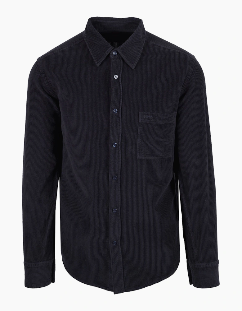 Boss Orange RELEGANT SHIRT DARK BLUE