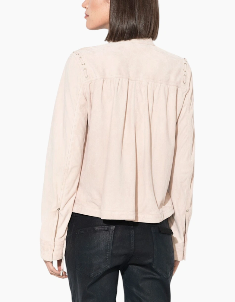 Diesel Black Gold Womens Bomber Jacket Cotton Top