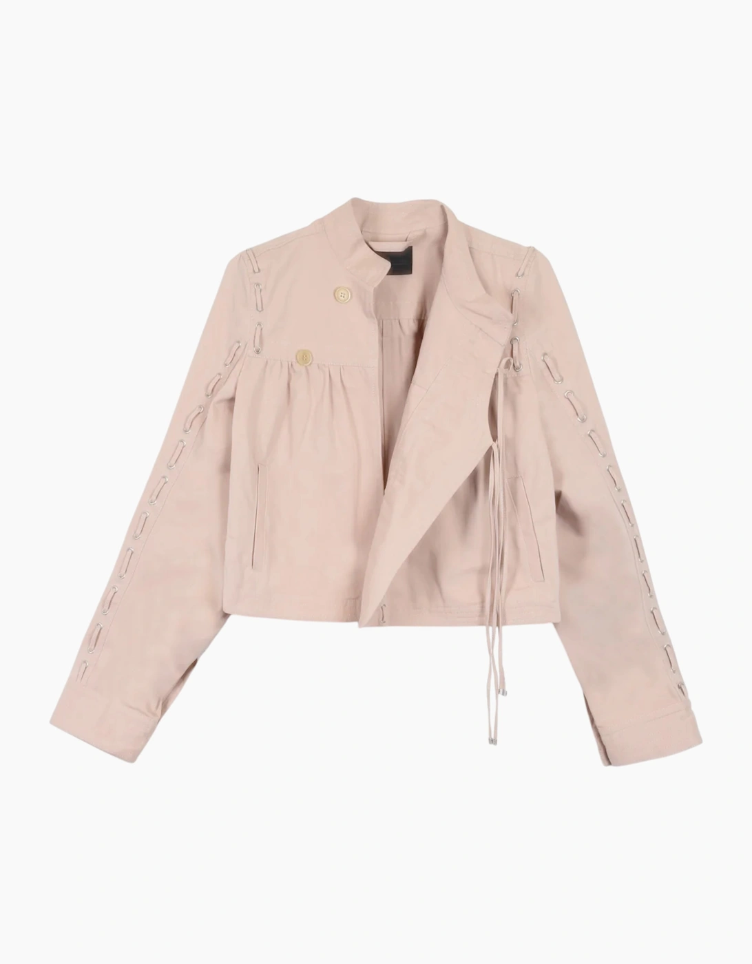 Diesel Black Gold Womens Bomber Jacket Cotton Top
