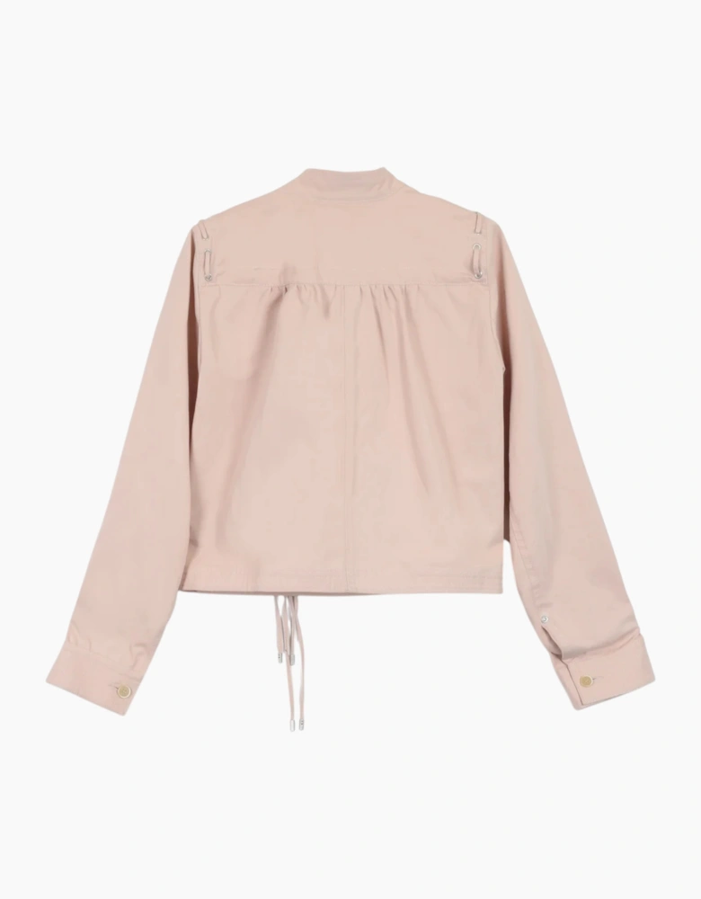 Diesel Black Gold Womens Bomber Jacket Cotton Top