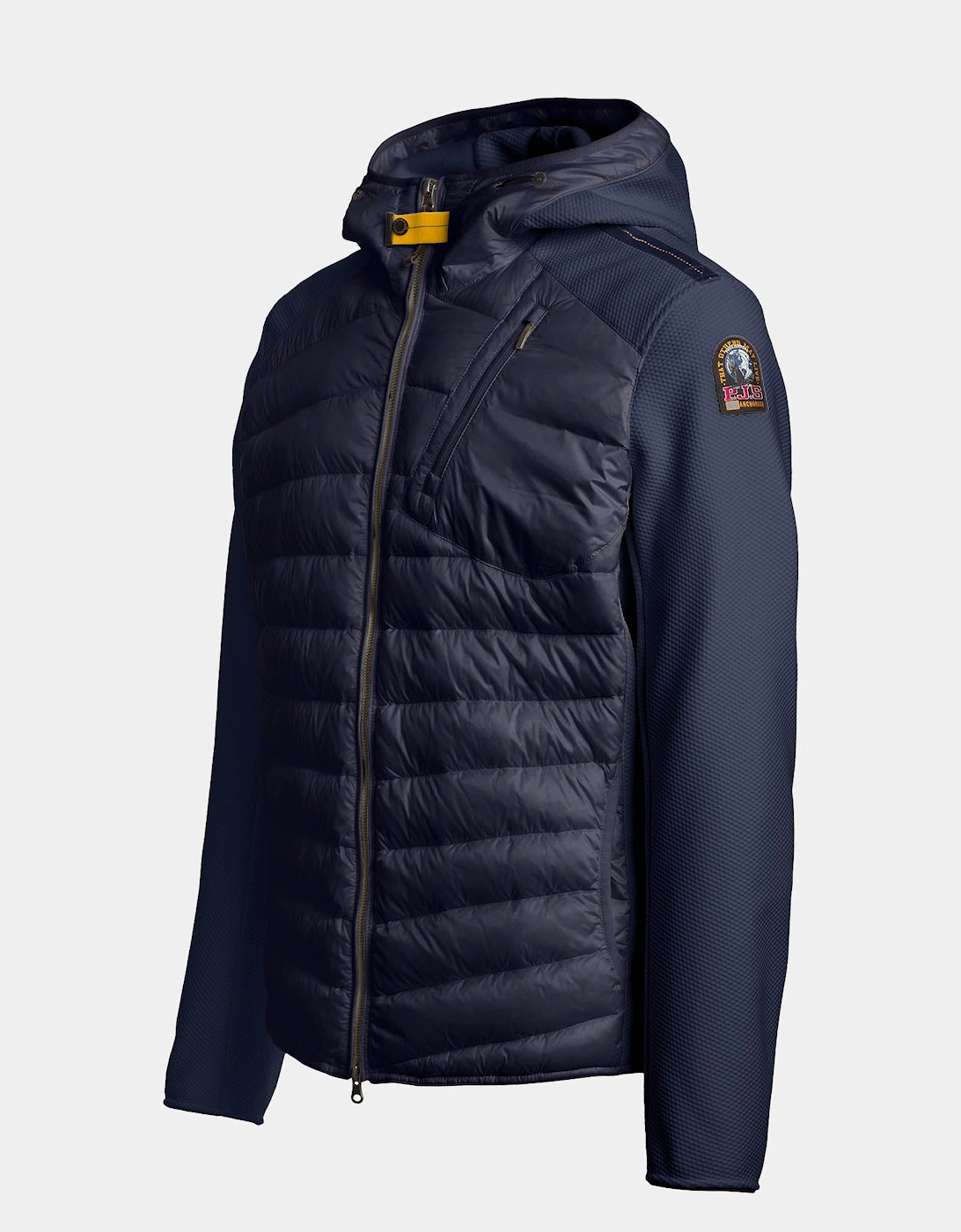 Parajumpers Nolan Mens Hybrid Hooded Jacket - Blue Navy 316