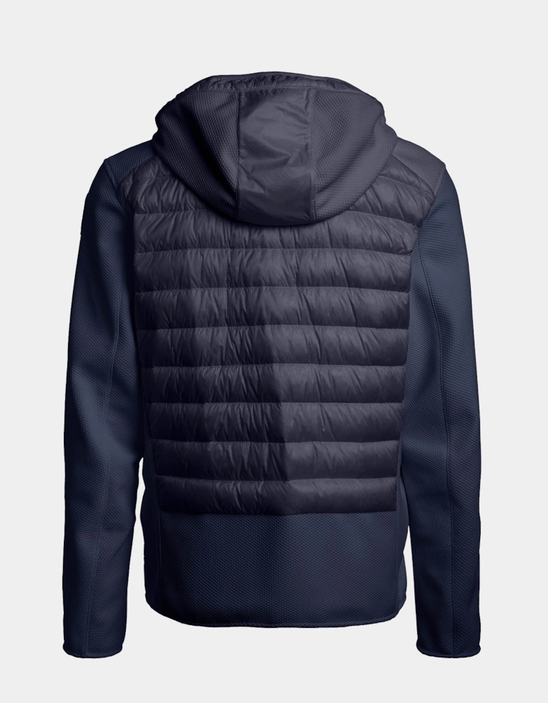 Parajumpers Nolan Mens Hybrid Hooded Jacket - Blue Navy 316