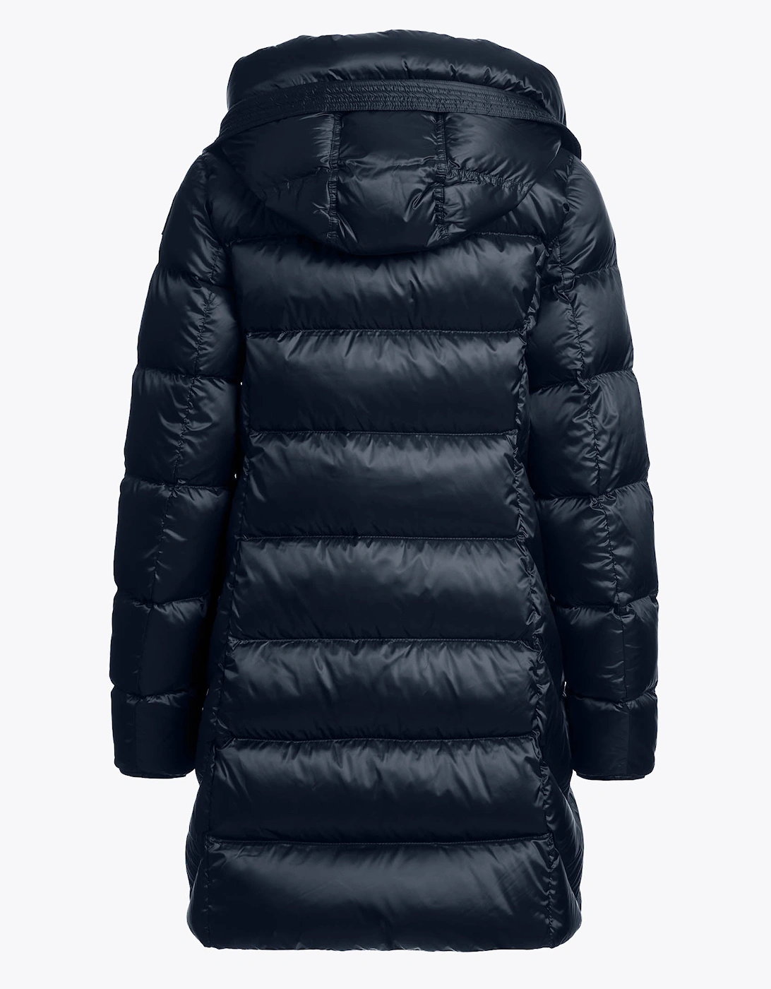 Parajumpers Marion Womens Down Jacket with Hood - Blue Navy 316