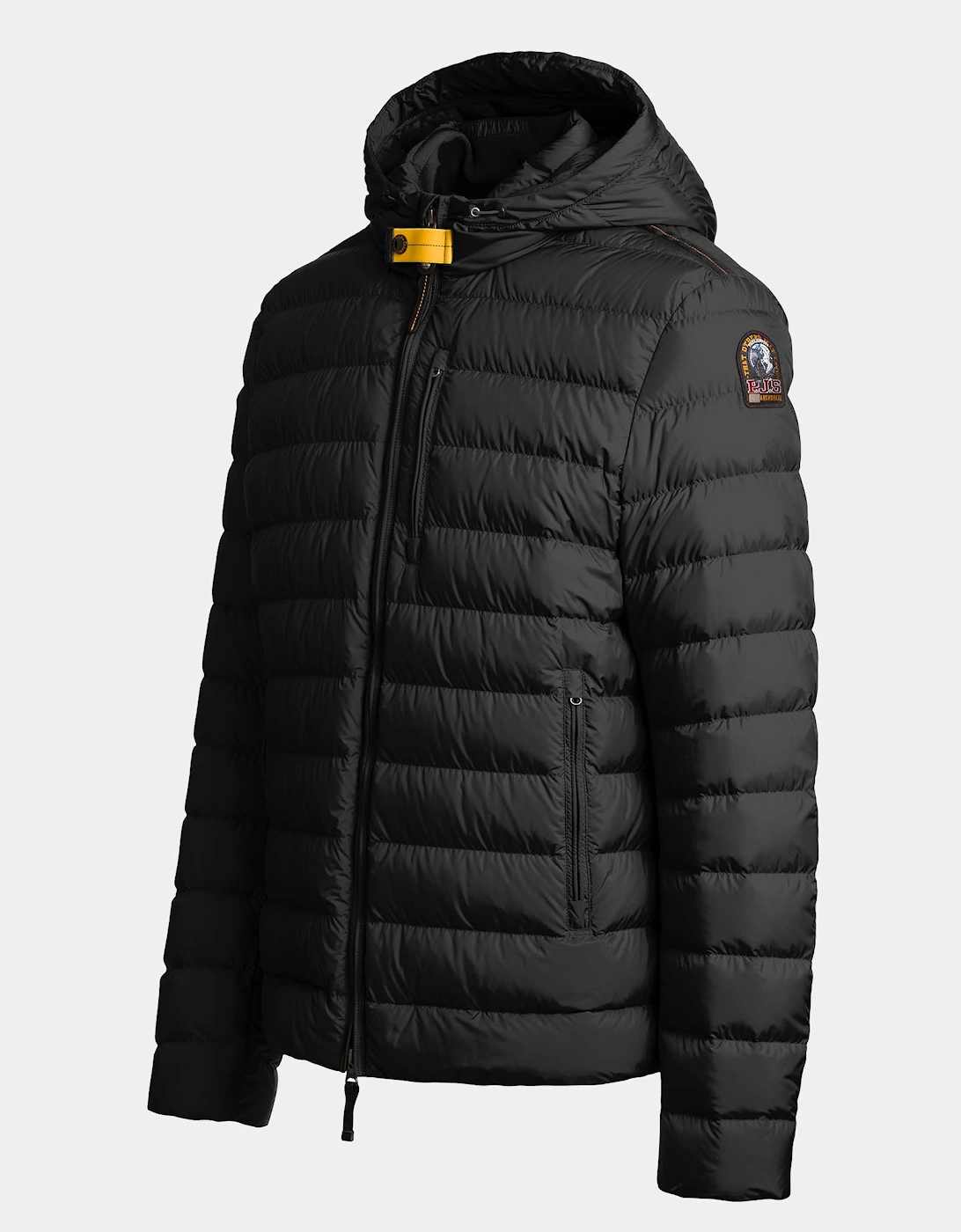 Parajumpers Last Minute Mens Down Jacket with Hood - Black 541