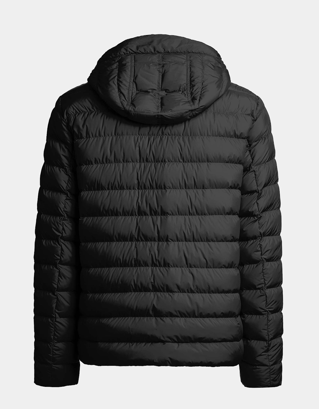 Parajumpers Last Minute Mens Down Jacket with Hood - Black 541