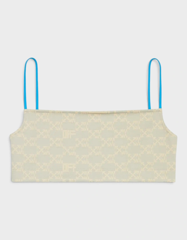 Monogram Tube Top Light Green Sand