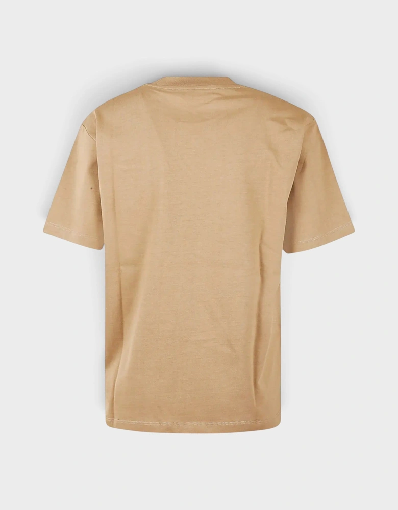 Logo For All Casual Tee Brown