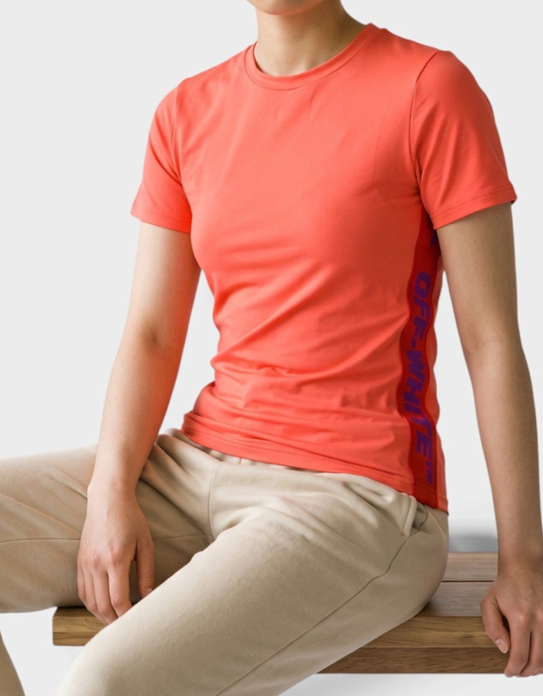 Athletic T-Shirt Coral Red