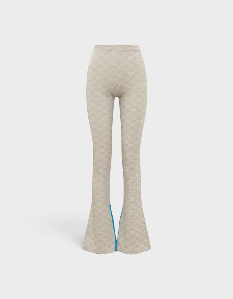 Monogram Split Leggings