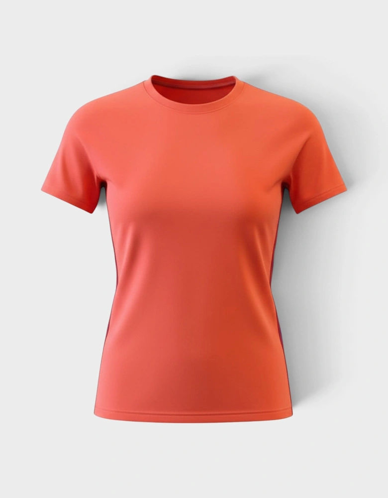 Athletic T-Shirt Coral Red
