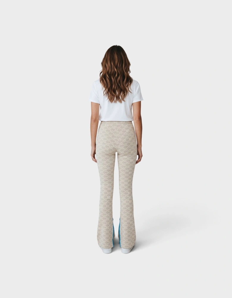Monogram Split Leggings