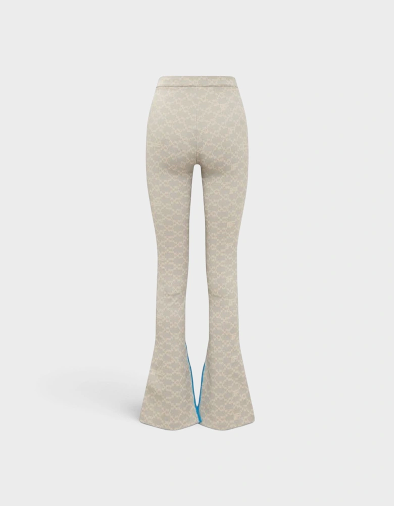 Monogram Split Leggings