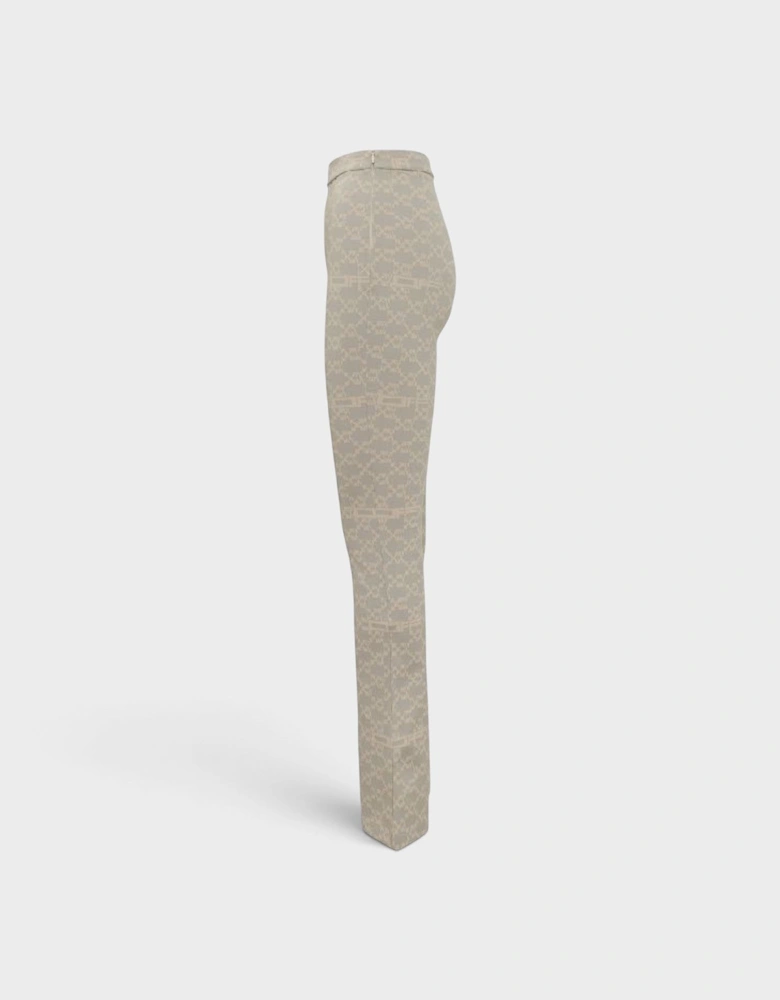 Monogram Split Leggings