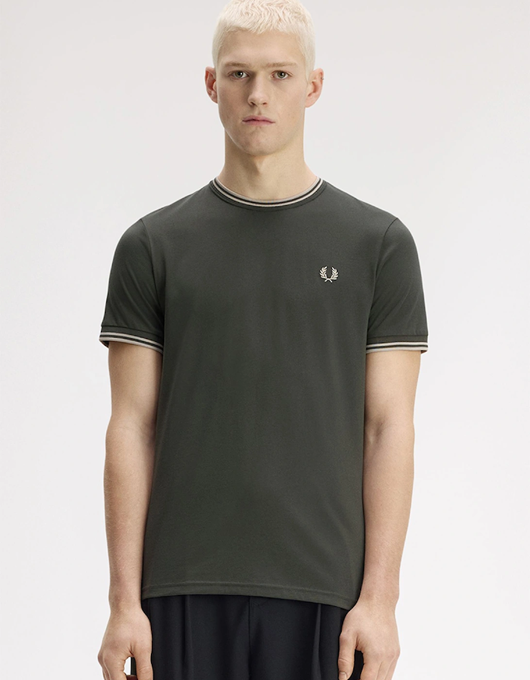 Regular Fit Twin Tipped T-Shirt Men's Cotton - Image 5