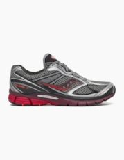 Silver/Maroon