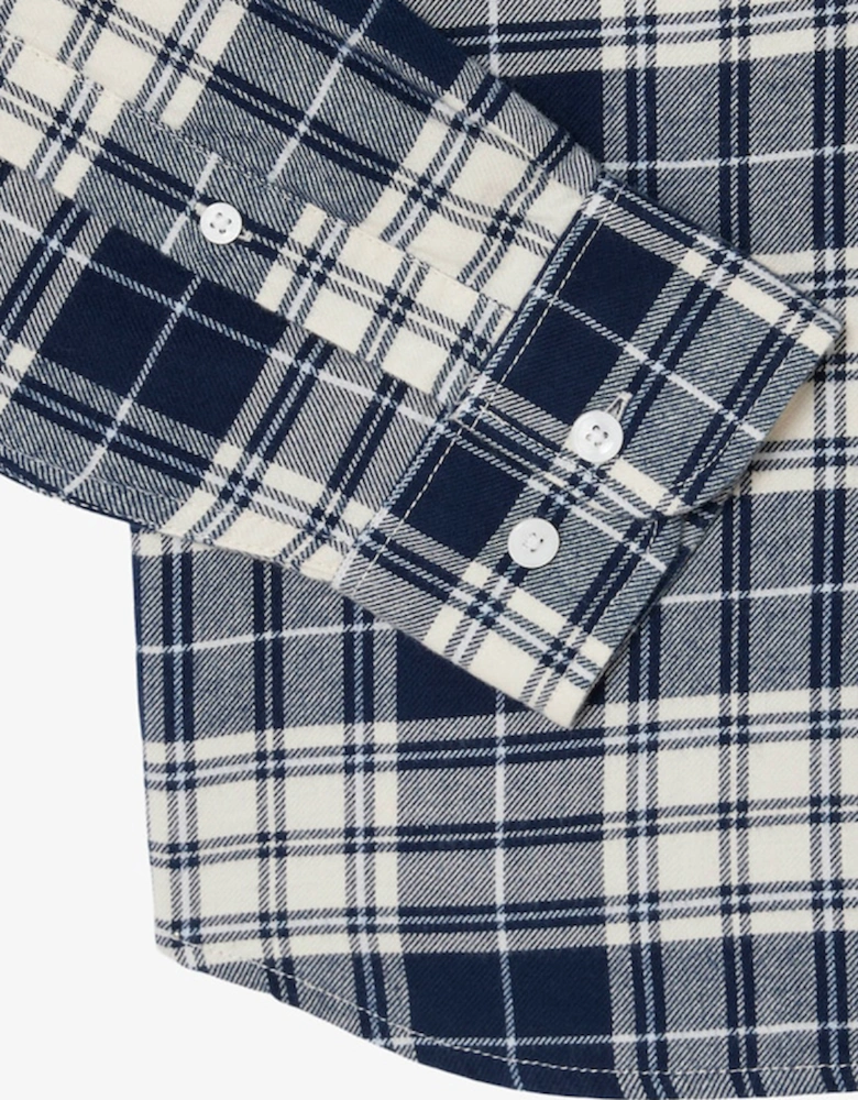 Lacoste Regular Fit Plaid Flannel Shirt
