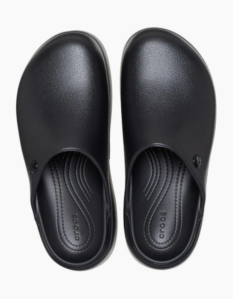 Dylan Notched Womens Clogs