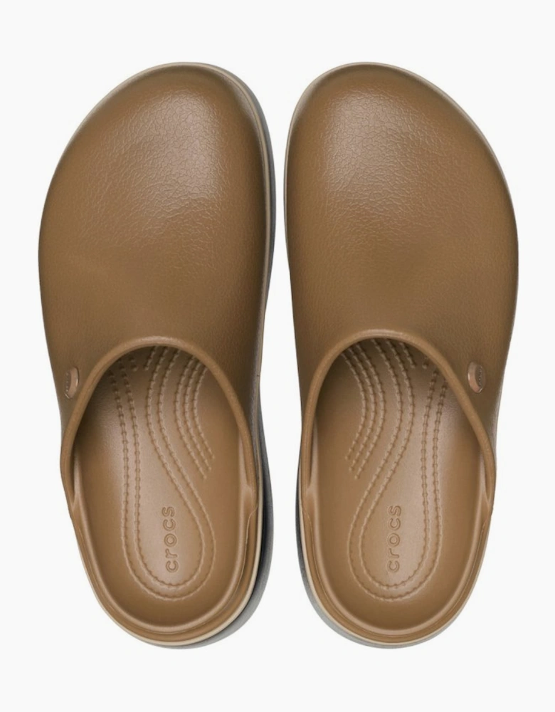 Dylan Notched Womens Clogs