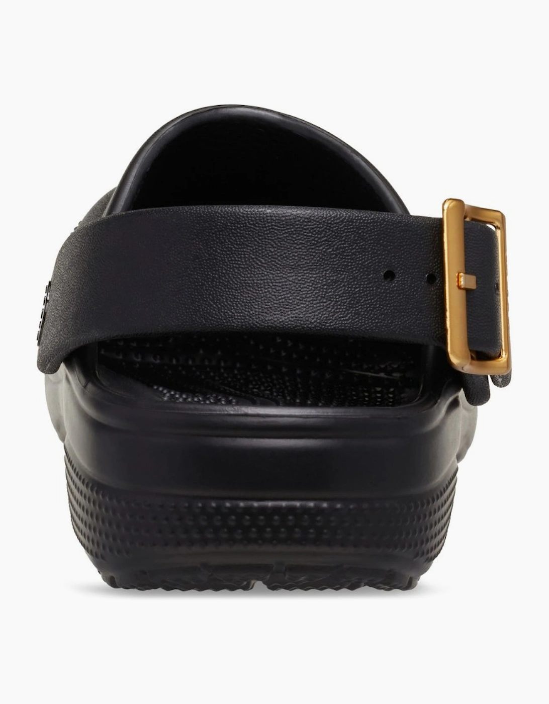 Classic Metallic Buckle Womens Clogs