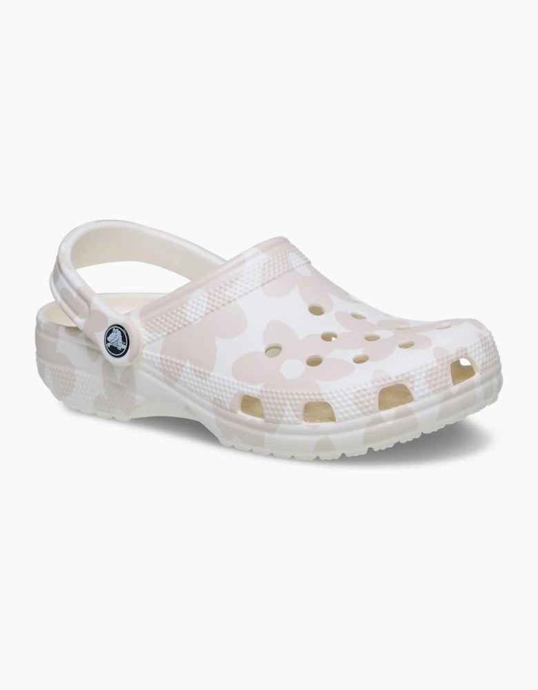 Classic Pop Petals Womens Clogs