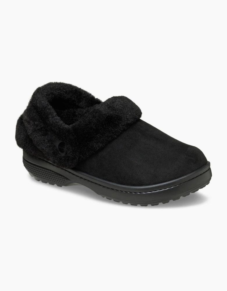 Unfurgettable Vegan Suede Womens Clogs