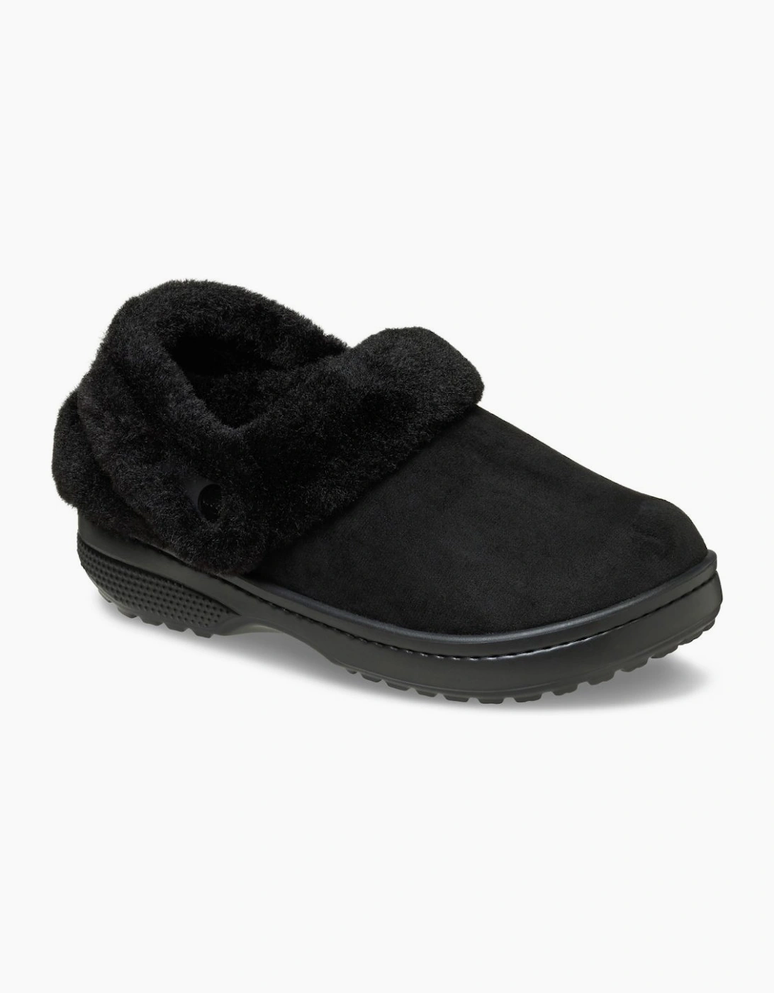 Unfurgettable Vegan Suede Womens Clogs