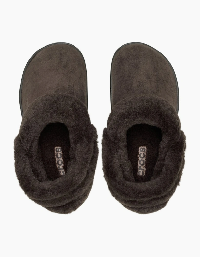 Unfurgettable Vegan Suede Womens Clogs
