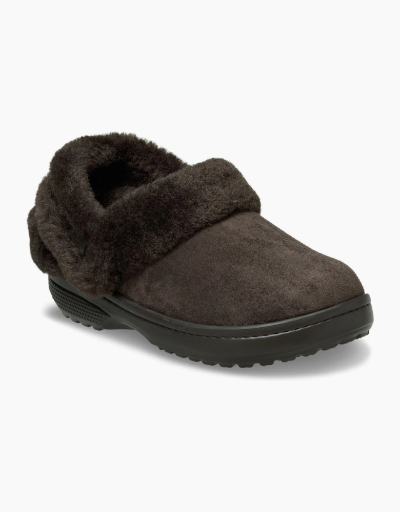 Unfurgettable Vegan Suede Womens Clogs
