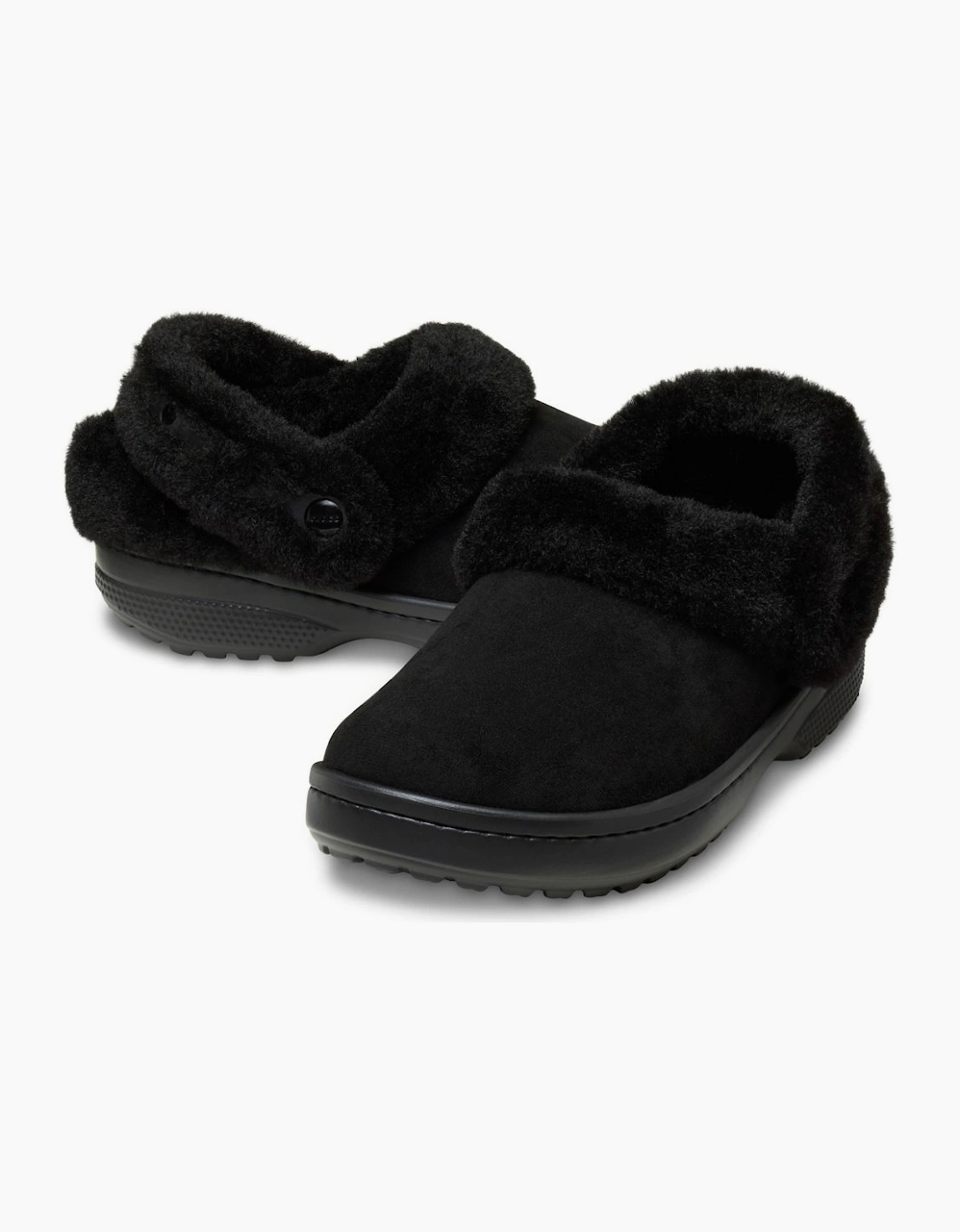 Unfurgettable Vegan Suede Womens Clogs