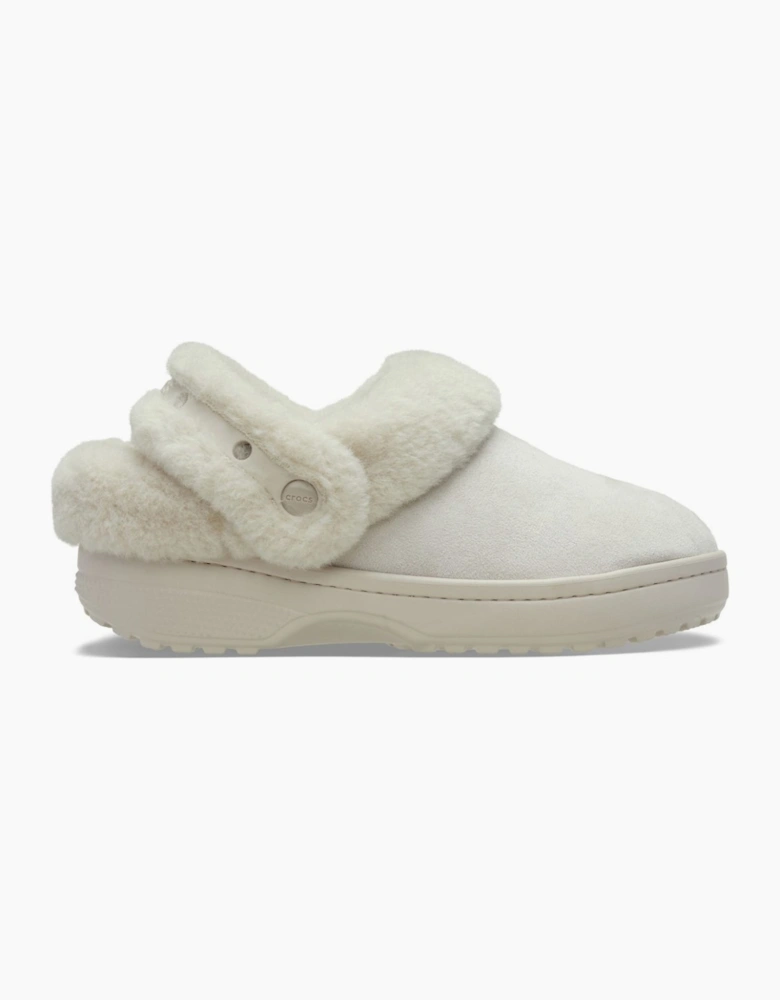 Unfurgettable Vegan Suede Womens Clogs