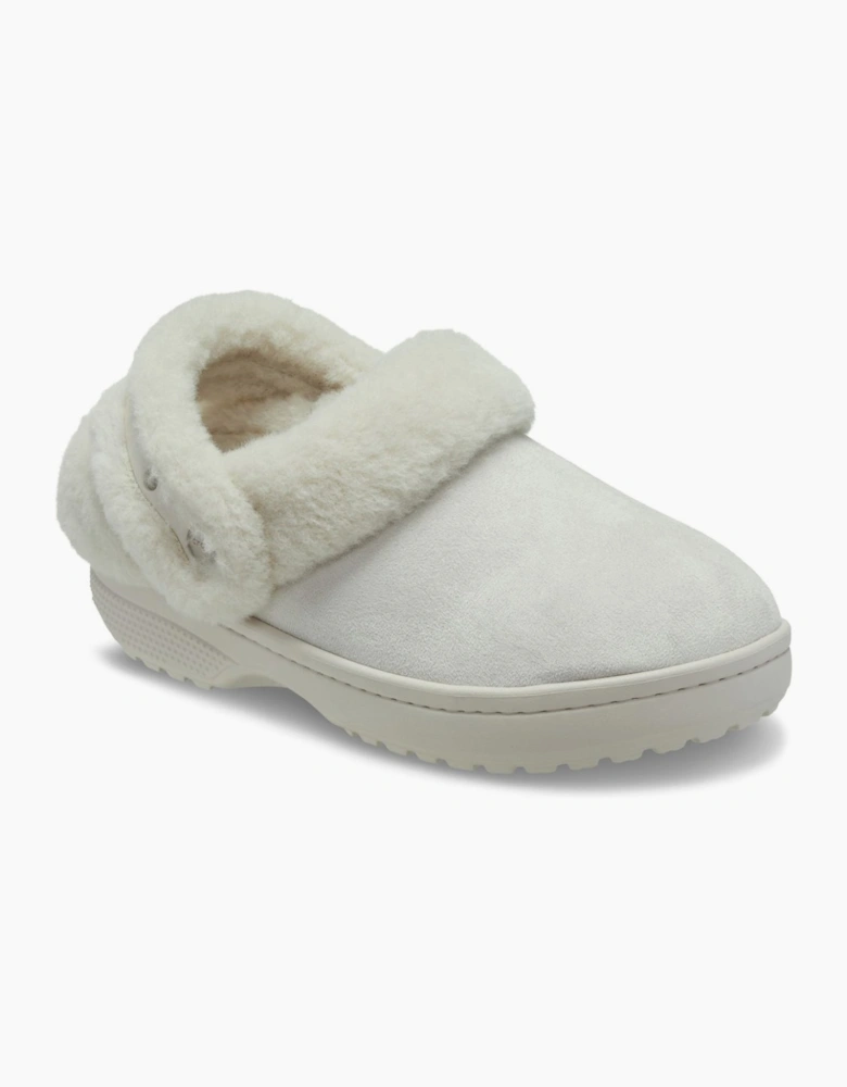 Unfurgettable Vegan Suede Womens Clogs