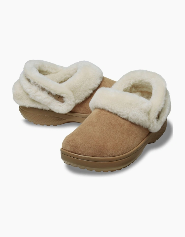 Unfurgettable Vegan Suede Womens Clogs