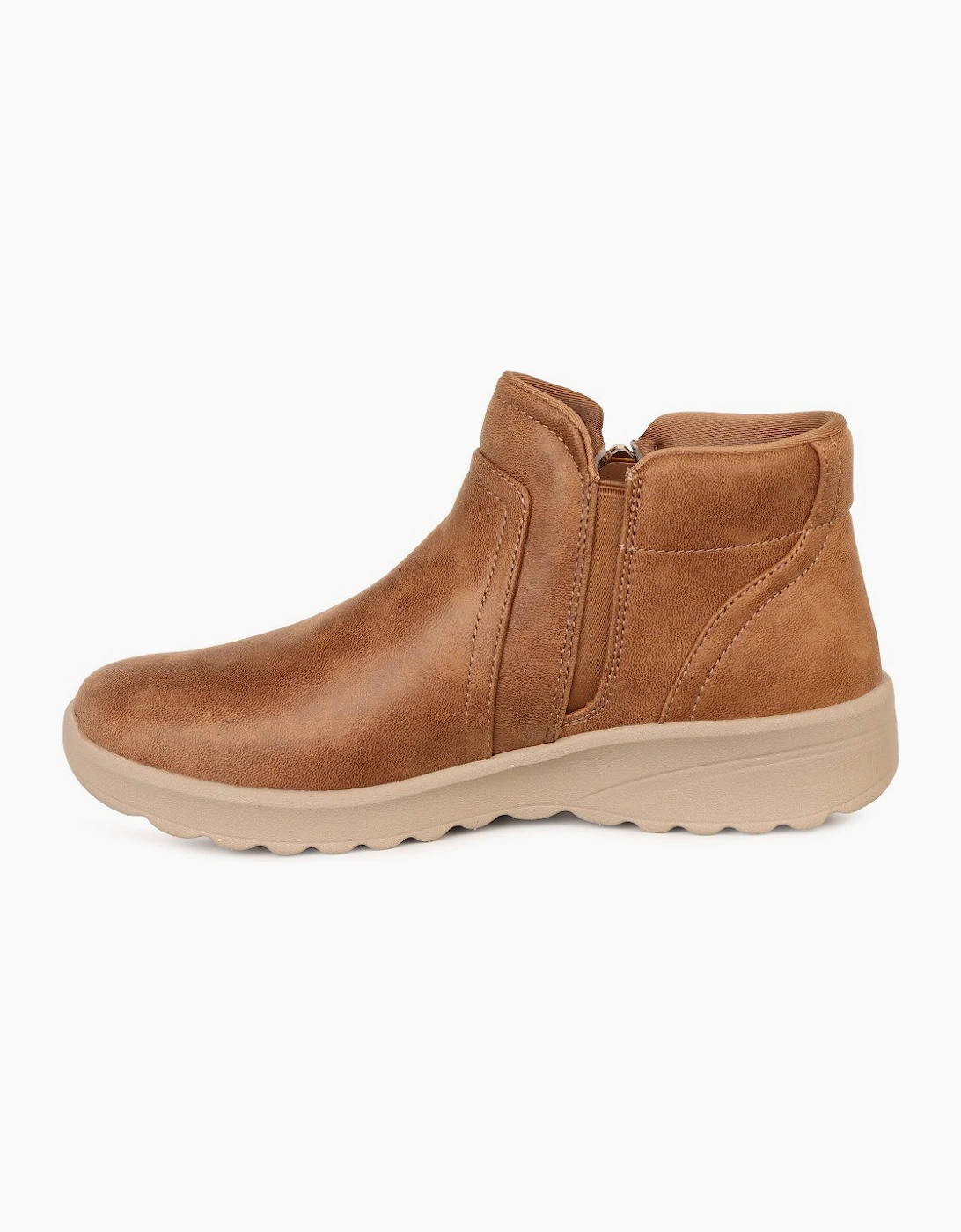 Lovely Vibe Womens Ankle Boots