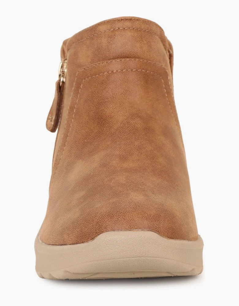 Lovely Vibe Womens Ankle Boots