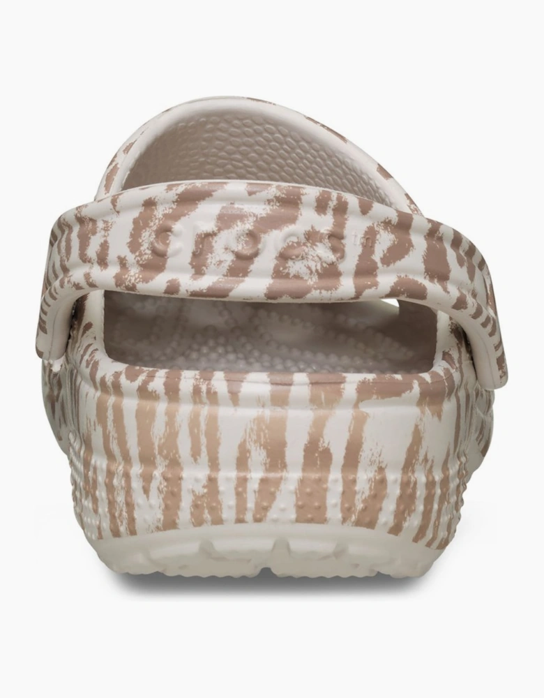Classic Pop Animal Womens Clogs