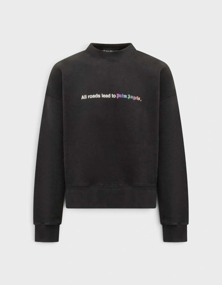 All Roads Crewneck Black