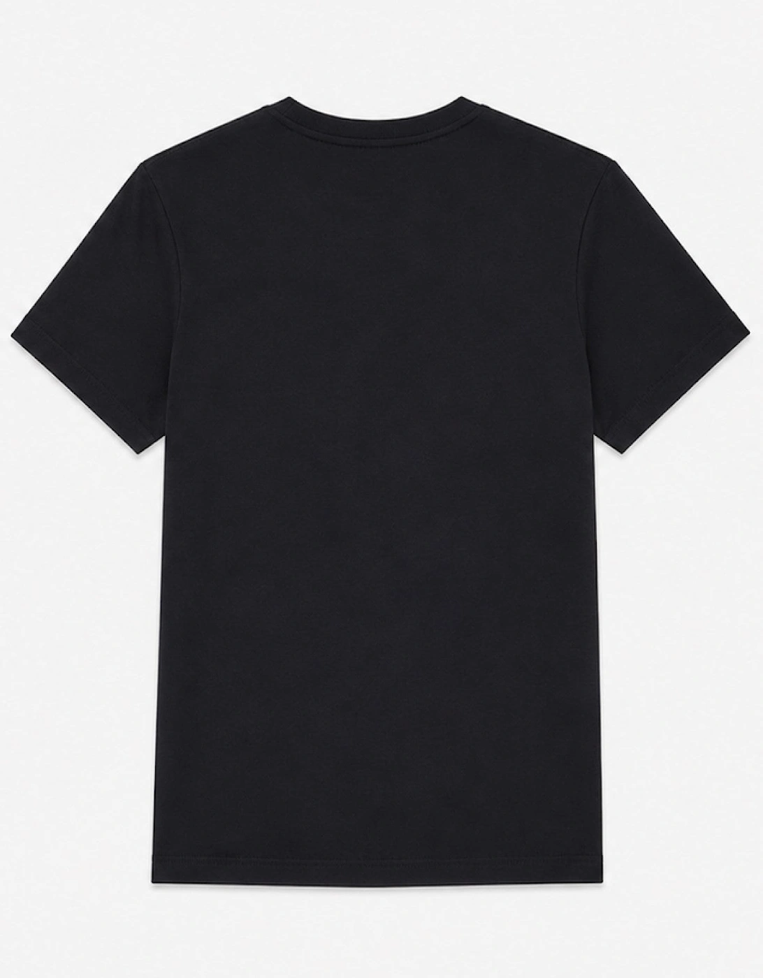 Nike Mens Embroidered Logo Swoosh T Shirt in Black