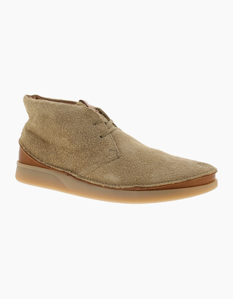 Clarks Mens Desert Boots Oakland Rise Suede Lace Up sandstone UK Size