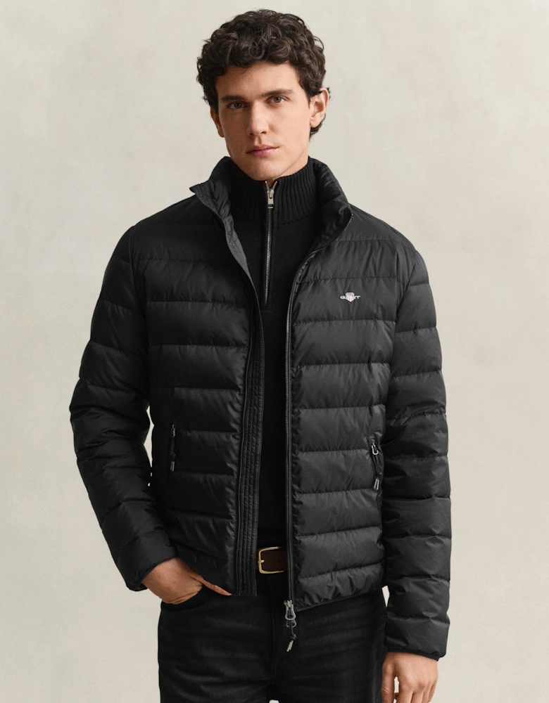 GANT Mens Light Down Jacket - 5 Black