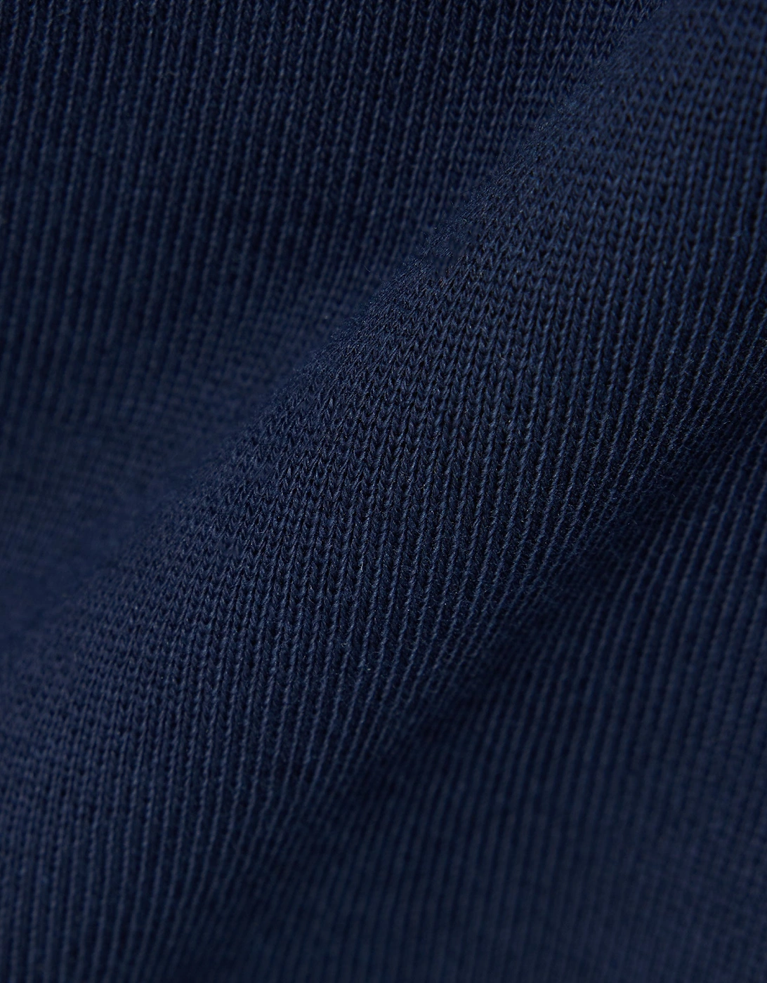 Lacoste Half Zip Mens Fleece Sweatshirt - Navy Blue 166