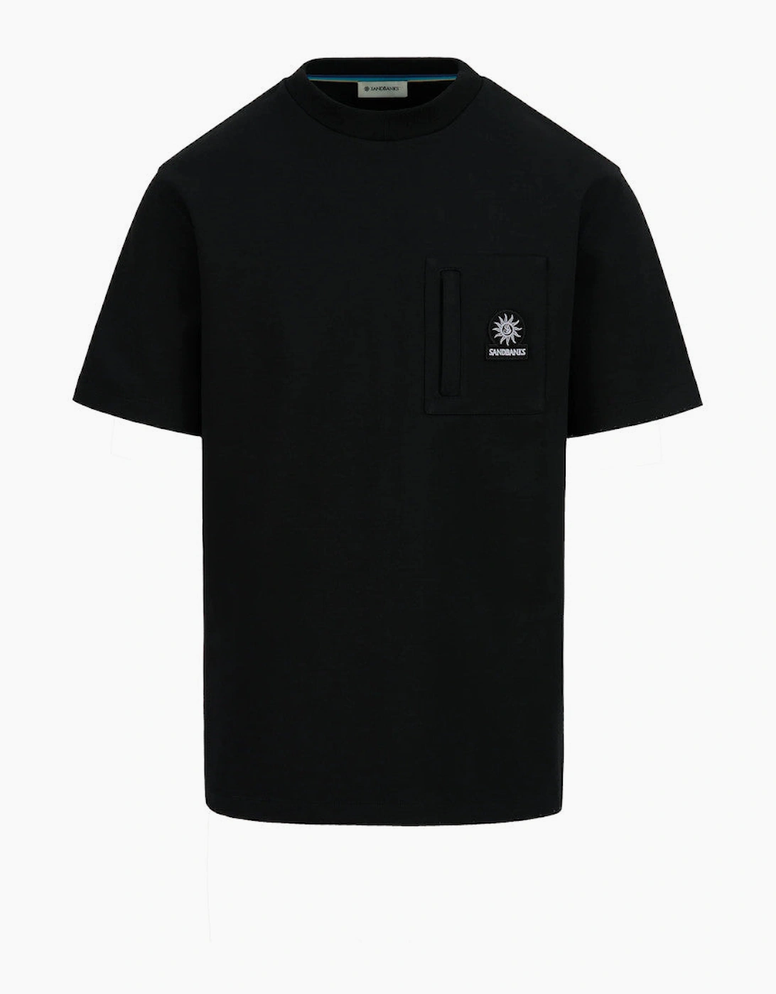 Sandbanks Interlock T-Shirt Black