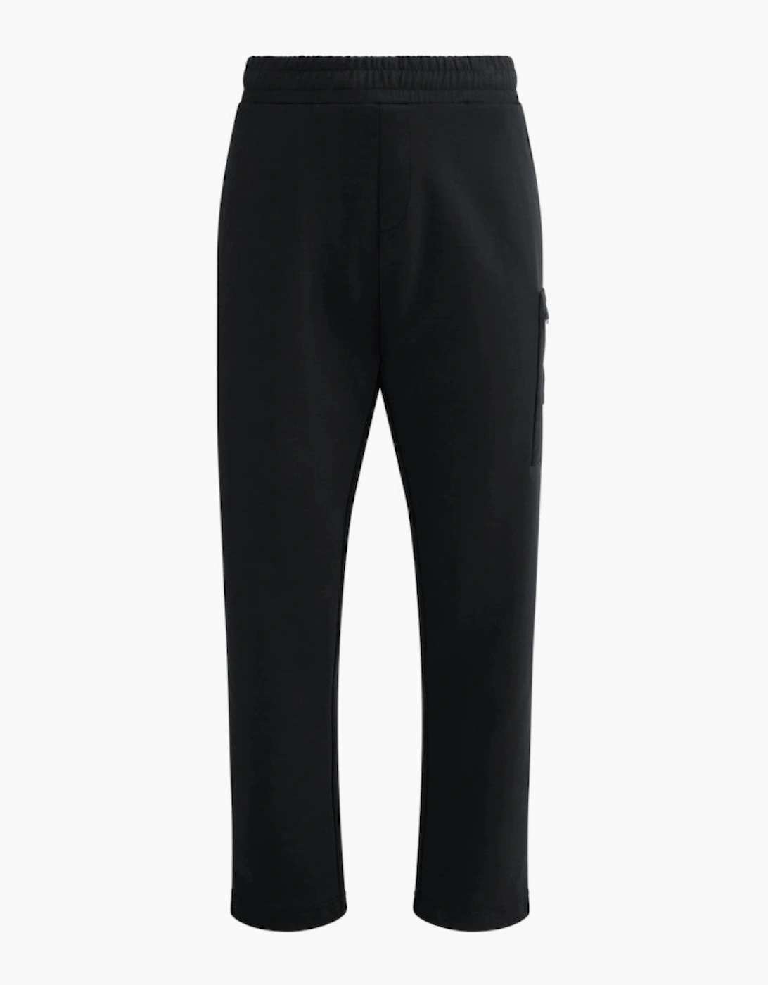 Sandbanks Interlock Open Hem Sweatpant Black