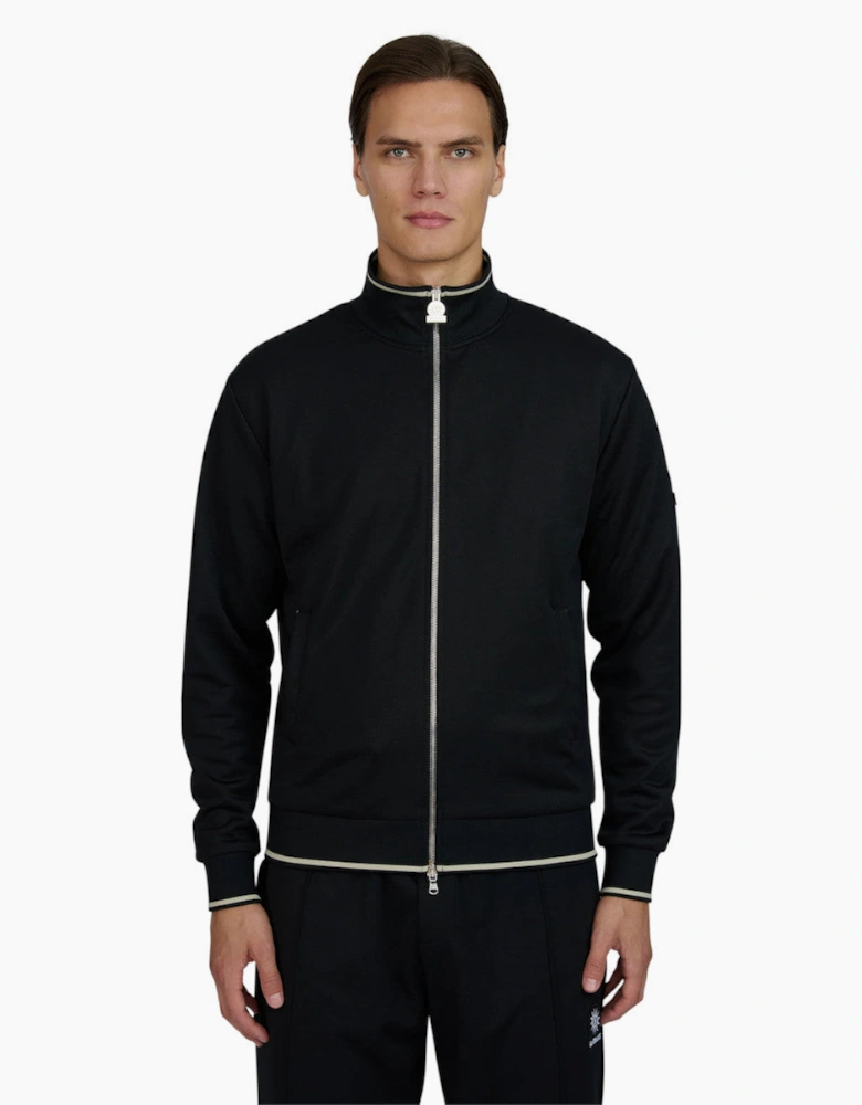 Sandbanks Tricot Track Jacket Black