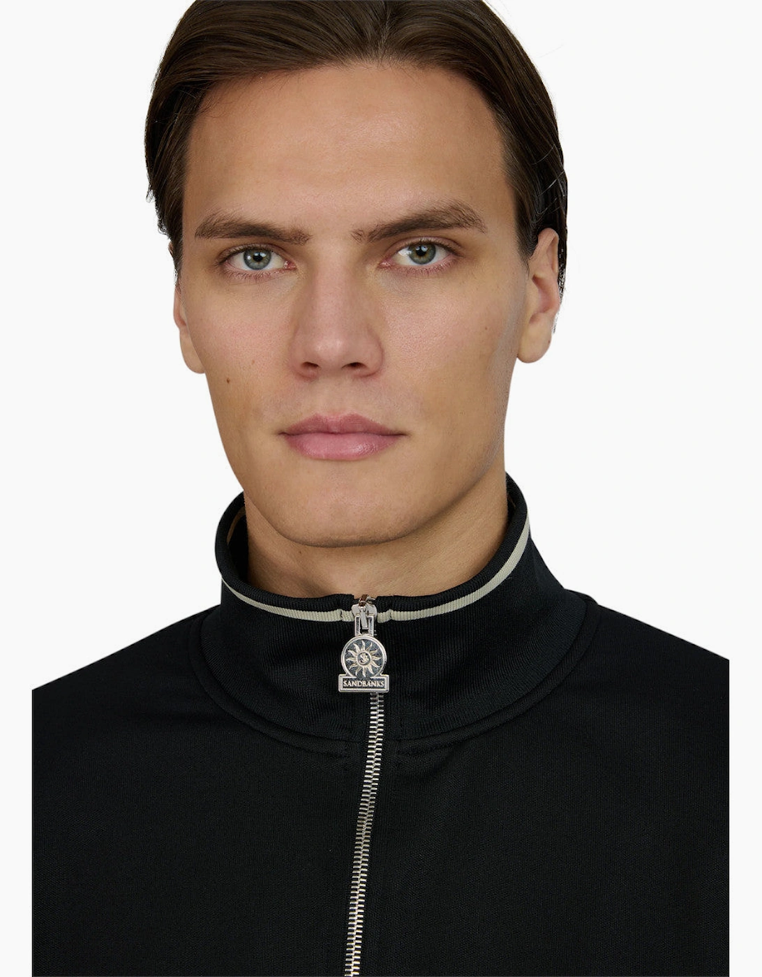 Sandbanks Tricot Track Jacket Black